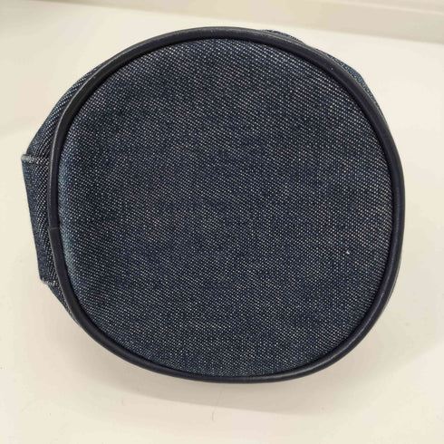 バーバリーズ BURBERRYS ミラー付きミニポーチ デニム素材 レディース ONE SIZE
