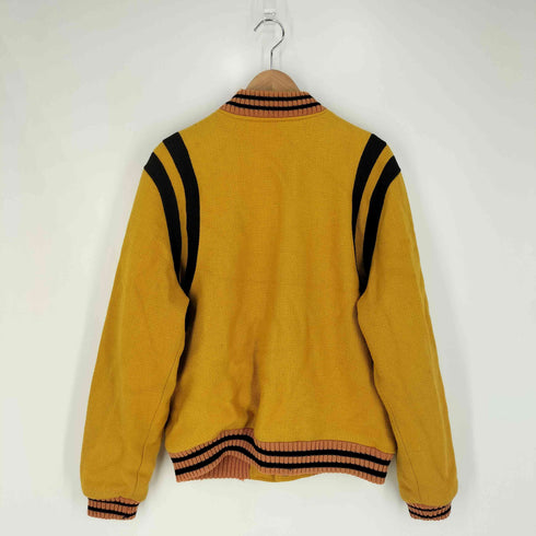 CALIF パッチ ウール スタジャン メンズ import:L