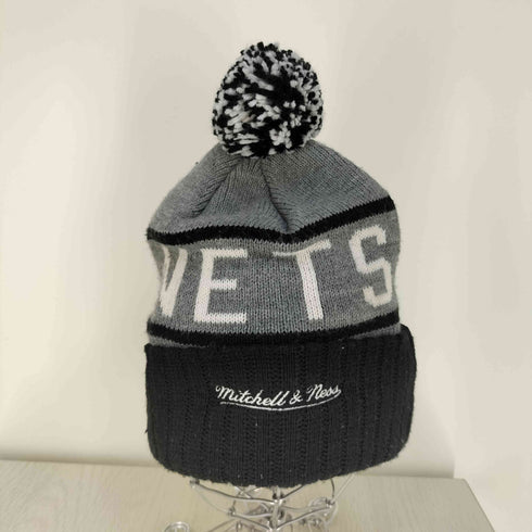 ミッチェルアンドネス mitchell&ness CUFFED KNIT BEANI NBAチームロゴ ニットキャップ メンズ