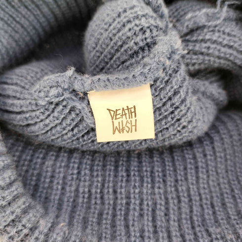 DEATH WISH ロゴタブ ビーニー ニットキャップ メンズ