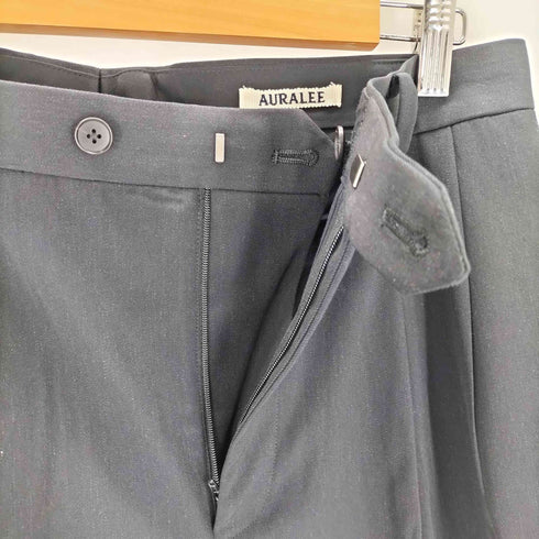 オーラリー AURALEE LIGHT WOOL MAX GABARDINE TWO-TUCK SLACKS メンズ 4