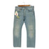 リーバイス Levis 黄タブ キャラクタープリント 00501-2818 ボタンフライ ダメージデニムパンツ メンズ W:32 L:32