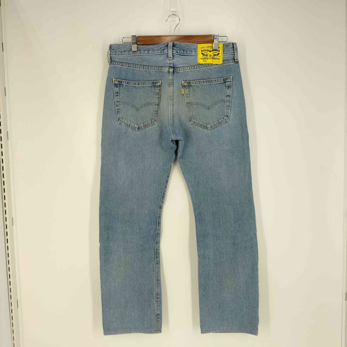 リーバイス Levis 黄タブ キャラクタープリント 00501-2818 ボタンフライ ダメージデニムパンツ メンズ W:32 L:32