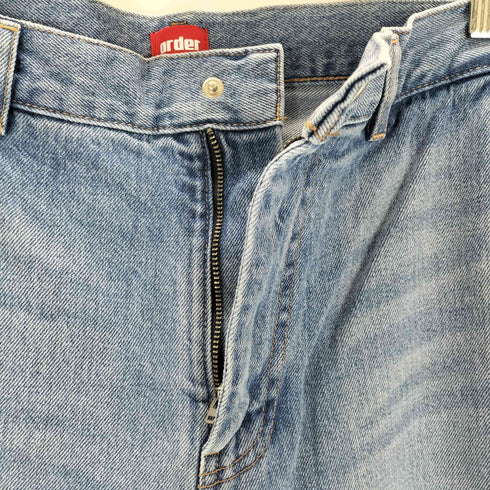 オーダー order order loose denim pants one wash メンズ JPN:XL
