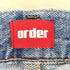 オーダー order order loose denim pants one wash メンズ JPN:XL