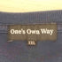 one's own way プリント クルーネックTシャツ メンズ XXL