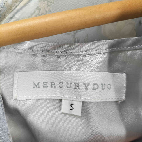 マーキュリーデュオ MERCURYDUO フラワー柄ワンピース レディース