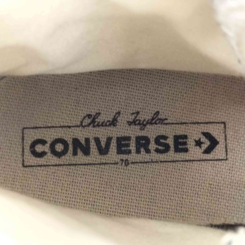 コンバース CONVERSE CT70 BLACK HI CUT レディース JPN:24.5