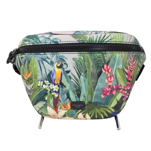 ドルチェアンドガッバーナ DOLCE&GABBANA トロピカル柄 ウエストバッグ メンズ