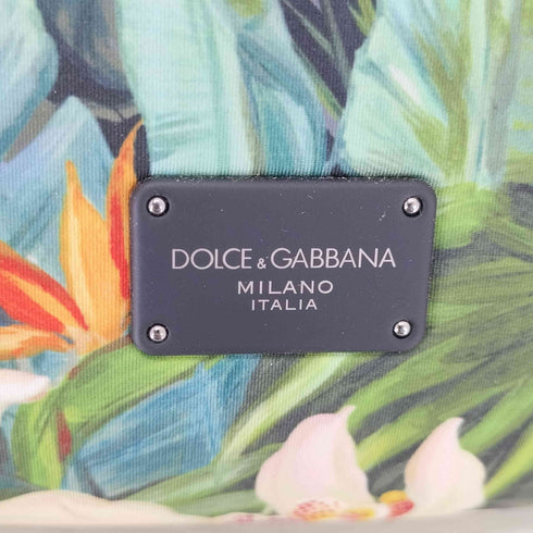 ドルチェアンドガッバーナ DOLCE&GABBANA トロピカル柄 ウエストバッグ メンズ