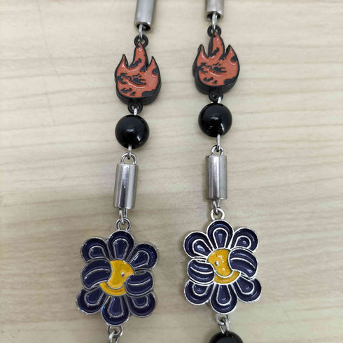 サルーテ SALUTE FLOWER FLAME NECKLACE メンズ ONE SIZE