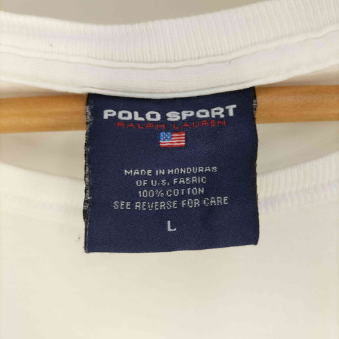 ポロスポーツラルフローレン POLO SPORT RALPH LAUREN ポロベアプリント クルーネックTシャツ メンズ import:L