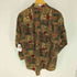 JHA CLASSIC ブロックプリント総柄 レギュラーカラーシャツ メンズ import:M