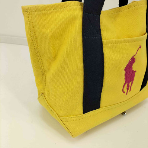 ラルフローレン RALPH LAUREN キャンバスミニトートバッグ メンズ
