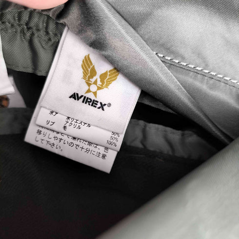 アヴィレックス AVIREX N-2B Flight Jacket フライトジャケット ラクーンファー VINTAGE ヴィンテージ 復刻 KHK メンズ JPN:L