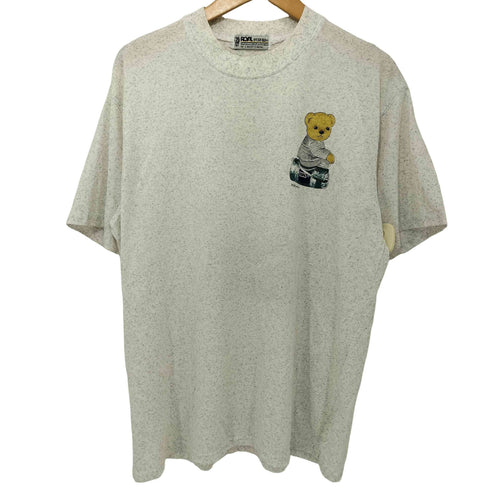 90-2000s 両面プリント クルーネックTシャツ メンズ import:M