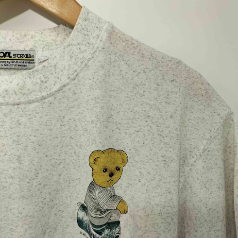 90-2000s 両面プリント クルーネックTシャツ メンズ import:M