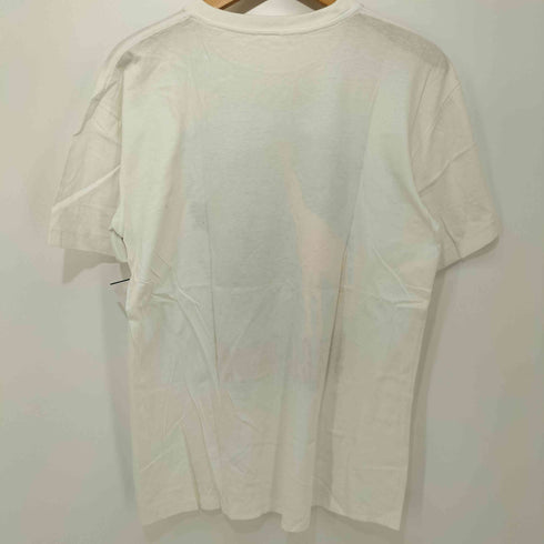 80-90s 前面プリント クルーネックTシャツ メンズ
