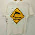 The Great Ausie Roadsign co. ©1995 オーストラリアの標識 イルカ飛び出し注意 クルーネックTシャツ メンズ import:M