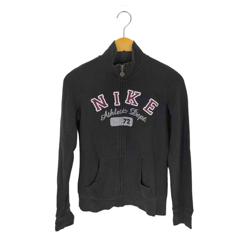 ナイキ NIKE ロゴプリントフルジップスウェットブルゾン レディース JPN:M