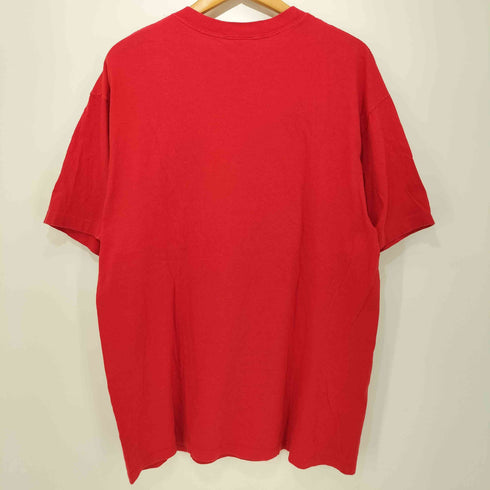 ゲスジョージズマルシアーノ GUESS BY GEORGES MARCIANO 80-90s USA製 ロゴプリント シングルステッチ クルーネックTシャツ メンズ