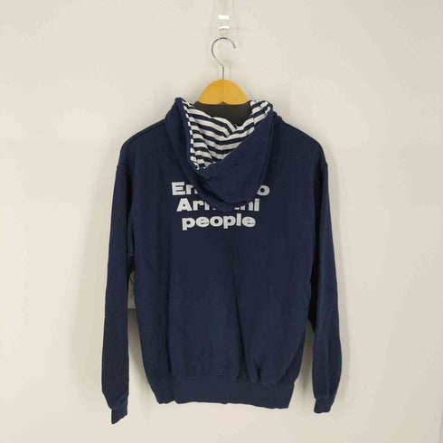 エンポリオアルマーニ EMPORIO ARMANI ジップアップパーカー フード裏ストライプ レディース JPN:M