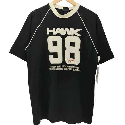 TONY HAWK 90-2000s 98 スケート ラグランT ユニフォーム ゲームシャツ メンズ import:L