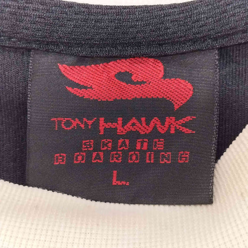 TONY HAWK 90-2000s 98 スケート ラグランT ユニフォーム ゲームシャツ メンズ import:L