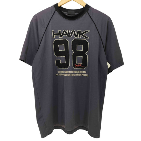 TONY HAWK 90-2000s 98 スケート ラグランT ユニフォーム ゲームシャツ メンズ import:L