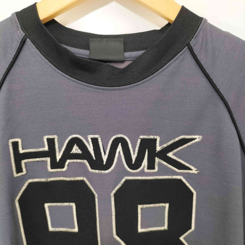 TONY HAWK 90-2000s 98 スケート ラグランT ユニフォーム ゲームシャツ メンズ import:L