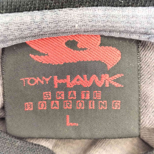 TONY HAWK 90-2000s 98 スケート ラグランT ユニフォーム ゲームシャツ メンズ import:L