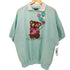 COTTONTOPS 80-90s USA製 襟付き パフスリーブ リメイク オーバーサイズシャツ レディース import:XL
