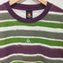 ルコック スポルティフ le coq sportif 90-2000s Y2K ロゴプリント ボーダー クルーネック ロングスリーブTシャツ レディース 160