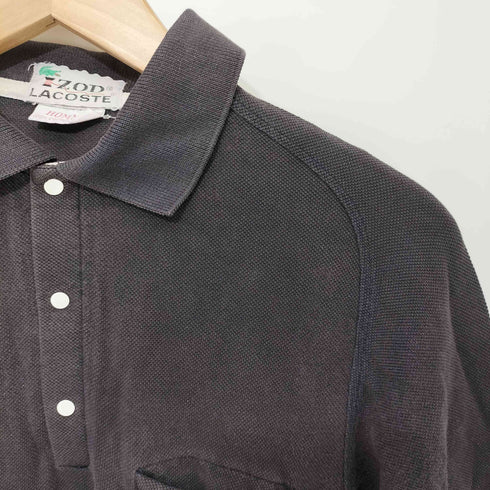 アイゾッドラコステ IZOD LACOSTE 70-80s ロゴ刺繍 ポロシャツ メンズ
