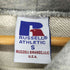 ラッセルアスレチック RUSSELL ATHLETIC ロゴ刺繍プルオーバーパーカー 杢グレー 霜降り メンズ JPN:S
