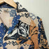 ジャンセン jantzen 70S USA製 総柄 花柄 アロハシャツ メンズ import:S