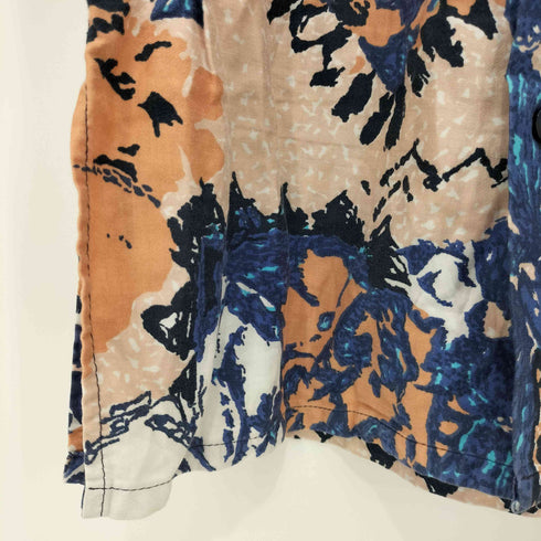 ジャンセン jantzen 70S USA製 総柄 花柄 アロハシャツ メンズ import:S