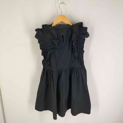 ザラ ZARA フリル ノースリーブワンピース レディース JPN:S