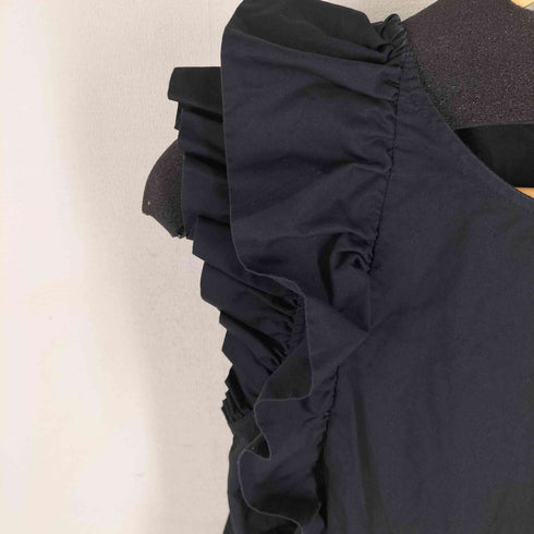 ザラ ZARA フリル ノースリーブワンピース レディース JPN:S
