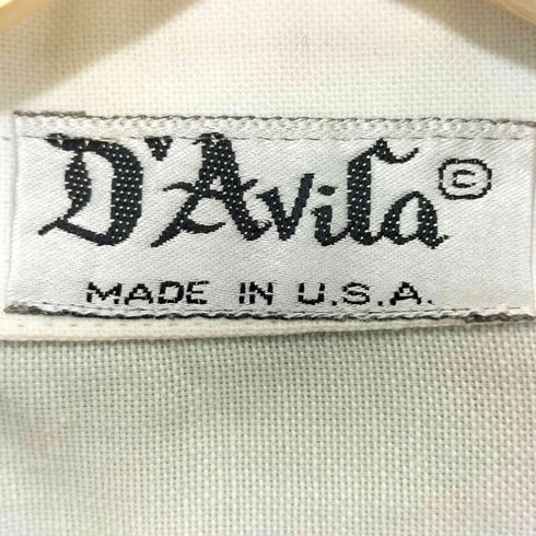 D’Avila 80-90s USA製 オーバーサイズ 半袖シャツ XL メンズ import:XL