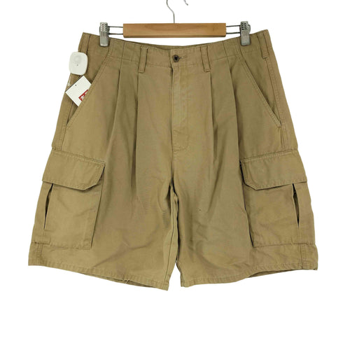 エディーバウアー Eddie Bauer 90S 白タグ 2タックカーゴショーツ メンズ 33