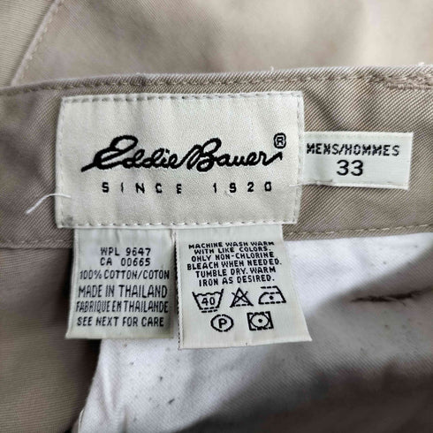 エディーバウアー Eddie Bauer 90S 白タグ 2タックカーゴショーツ メンズ 33