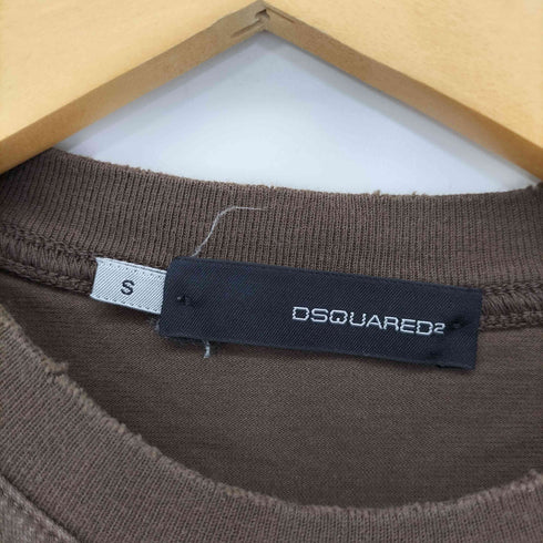 ディースクエアード DSQUARED2 フロントプリント S/S Tシャツ Y2K レディース import:S
