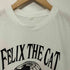 FELIX THE CAT ©1996 フィリックスガム 前面プリント クルーネックTシャツ メンズ JPN:M