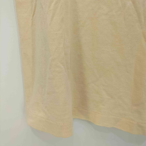 アンビル Anvil 90S USA製 ラメプリント ひまわり 薔薇 フラワーモチーフ クルーネックTシャツ レディース import:S
