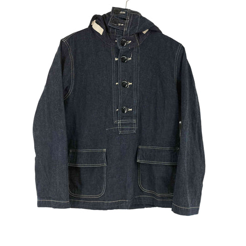 バズリクソンズ BUZZ RICKSONS U.S. NAVY DENIM GAS PROTECTIVE PARKA メンズ JPN:S