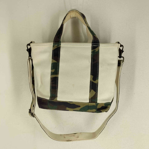 エルエルビーン L.L.Bean キャンバス 2WAY ショルダートートバッグ ビーントート カモフラ メンズ