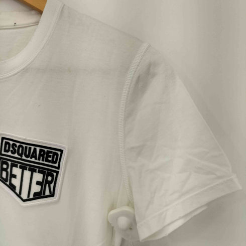 ディースクエアード DSQUARED2 フロントロゴパッチ S/S Tシャツ レディース
