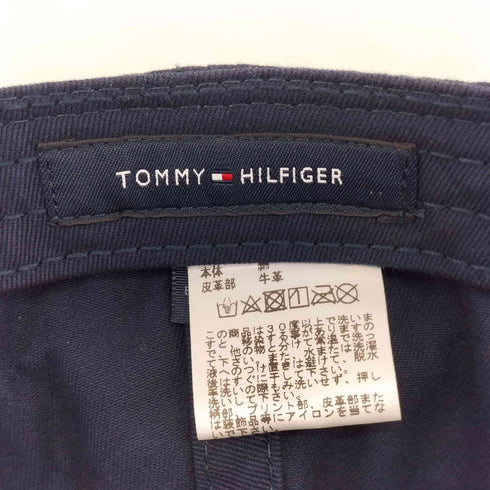 トミーヒルフィガー TOMMY HILFIGER ロゴ刺繍 キャップ メンズ