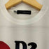 ディースクエアード DSQUARED2 フロントプリント S/S Tシャツ レディース import:S